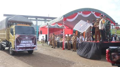 Logistik Pilkada di HSS Mulai Disalurkan ke 11 Kecamatan