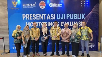 Kominfo Kalsel Ikuti Uji Publik Monev Keterbukaan Informasi di Jakarta