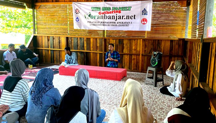 Wisata Aranaway di Karang Intan Menjadi Lokasi Pelatihan Jurnalistik Koranbanjar.net