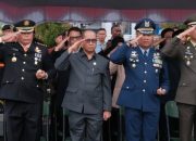 Pimpinan DPRD Kabupaten Banjar Menghadiri Puncak HUT ke 79 TNI