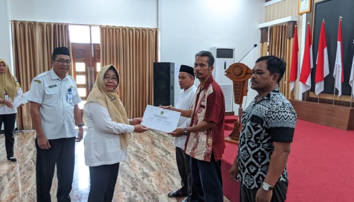 Ratusan Petugas Rumah Ibadah se-Tabalong Terima Insentif Triwulan IV 2024