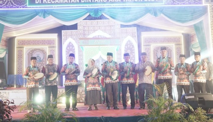 PJ Bupati Hamida Buka Secara Resmi MTQ Tingkat Kabupaten Tabalong 2024 di Kecamatan Bintang Ara