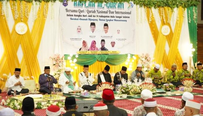 Harjad ke-74 HSS, Haflah Alquran Bersama Qari Internasional