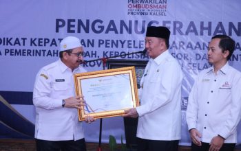 Pemkab Banjar Penghargaan Kepatuhan Penyelenggaraan Pelayanan Publik 2024