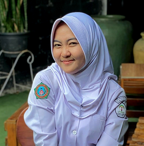 Peserta dan Penulis, Bella Agustia Tendri Lestari, Mahasiswi STIKES Intan Martapura.