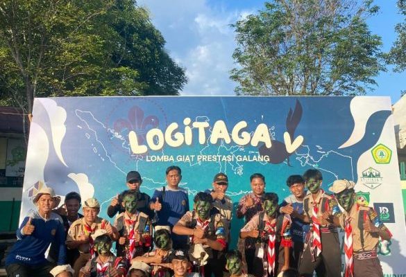 Pramuka SMP Negeri 7 Kusan Hilir Raih Juara Umum Logitaga V   
