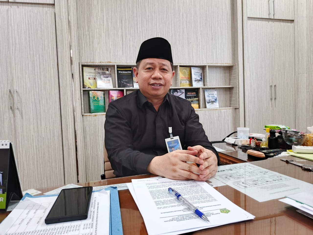 Ketua Umum BPMR Sabilal Muhtadin, Muhammad Tambrin. (Foto: Leon/Koranbanjar.net)