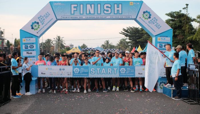 PLN Gelar Kapuas Run Series 2, Semarakkan Bulan K3 Nasional 2025