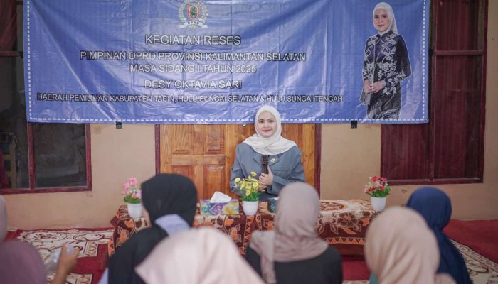 Gelar Reses, Desy Oktavia Sari Tampung Aspirasi Warga Tapin Utara