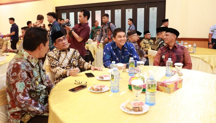 Bupati Tanah Bumbu, Bang Arul, Hadiri Sertijab Kepala BPK Perwakilan Kalsel