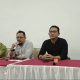 Pihak SDIT Ukhuwah Banjarmasin menggelar konferensi pers, Kamis (6/3/2025). (Foto: Leon/Koranbanjar.net)