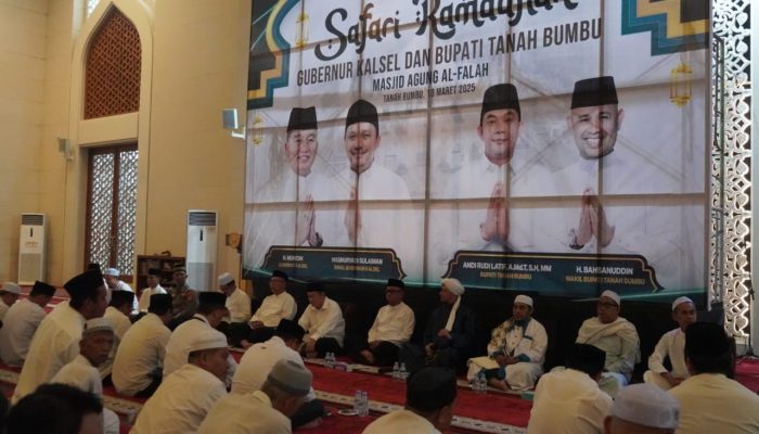 Safari Ramadan Pemprov Kalsel di Tanbu, Bupati Bang Arul: Momentum Perkuat Sinergitas