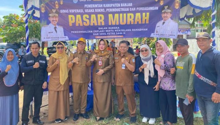 Pasar Murah Ramadan Untuk 20 Kecamatan di Kabupaten Banjar
