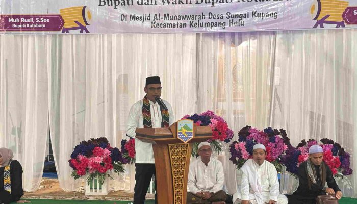 Pemkab Kotabaru Kembali Laksanakan Safari Ramadan di Kecamatan Kelumpang Hulu