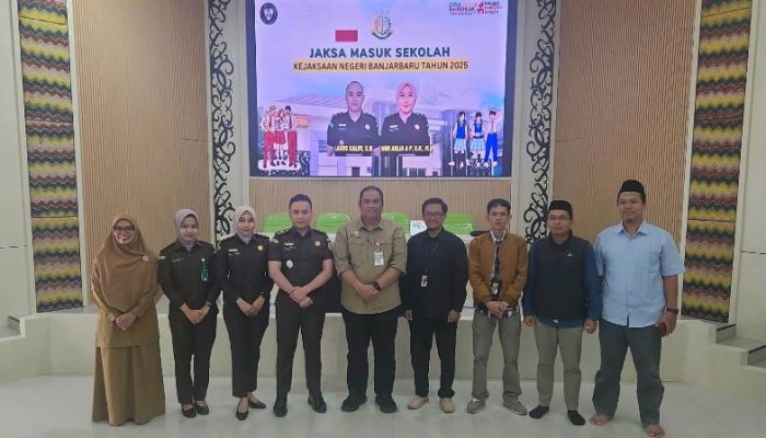 Kenalkan Dunia Hukum, SMK-PP Negeri Kementan Gandeng Kejaksaan Negeri Banjarbaru