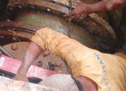 Update Pekerjaan Booster Baru Lingkar Utara; Dua Gate Valve Dipasang