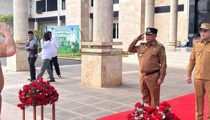 Pimpin Apel Sekaligus Halalbihalal, Bupati Kotabaru Tekankan Disiplin Kerja ASN