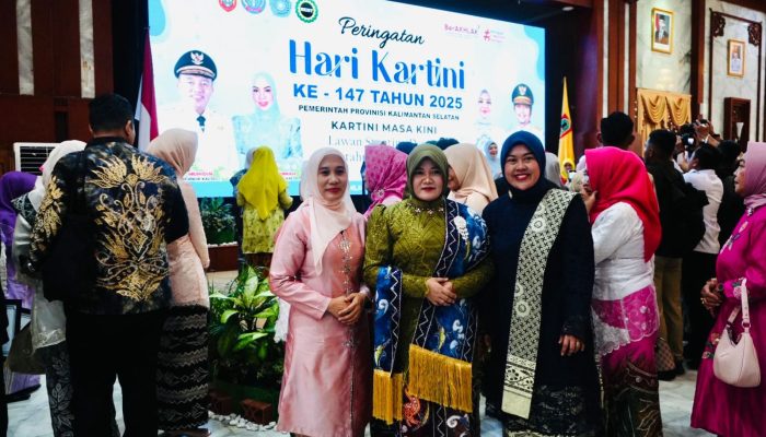Ketua TP PKK Kotabaru Hadiri Peringatan Hari Kartini Tingkat Provinsi Kalsel