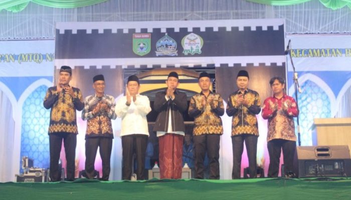 MTQN Ke-21 Tingkat Kecamatan Batulicin Resmi Dibuka, Ini Pesan Bupati Andi Rudi Latif