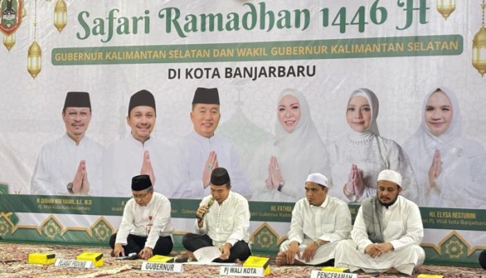 Safari Ramadan Pemerintah Provinsi Kalimantan Selatan Ditutup di Kota Banjarbaru