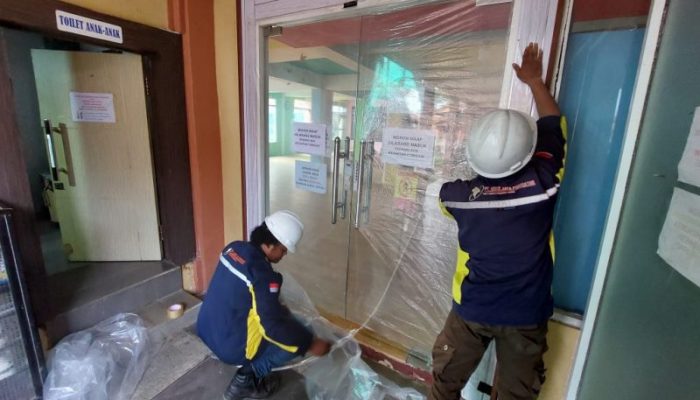 Dispersip Kalsel Melaksanakan Fumigasi Bahan Pustaka
