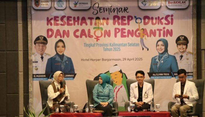 Dinas Kesehatan Kalsel Menggelar Seminar Kesehatan Reproduksi dan Calon Pengantin