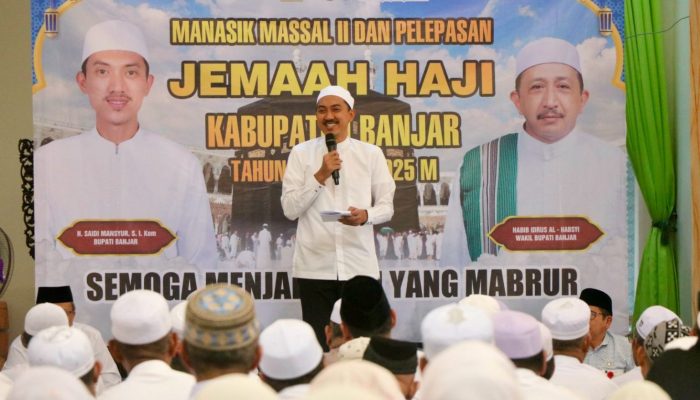 Bupati Banjar Mengingatkan Para Jemaah Calon Haji Menjaga Kesehatan