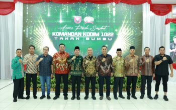 Bupati Andi Rudi Latif Hadiri Pisah Sambut Dandim 1022/Tnb: Wujud Sinergi TNI dan Pemerintah Daerah