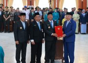 Terima SK dan Memori Jabatan, Bupati Bahrul: Terima Kasih Pak Dinansyah