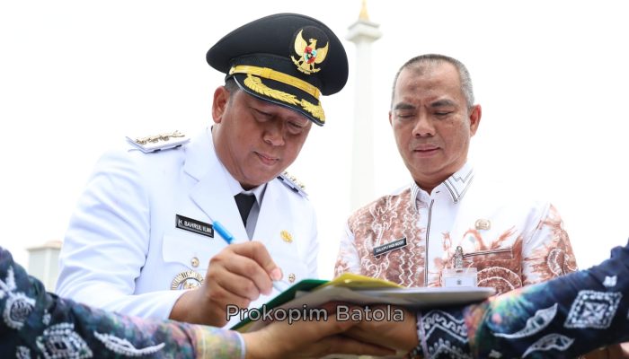 Usai Dilantik, Bahrul Ilmi Gaspol Teken SK Bupati Terkait Pupuk