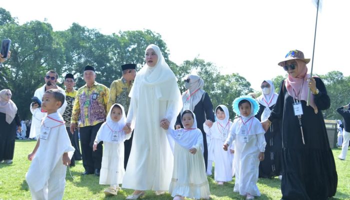 1.350 Anak PAUD di HSS Antusias Ikuti Manasik Haji Cilik