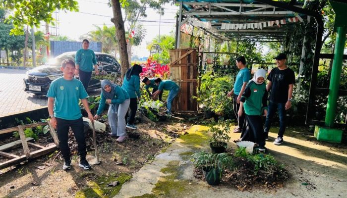 Aksi Bersih Serantak Dilaksanakan oleh SKPD, Wujudkan Tanah Bumbu Bersih, Sehat, dan Nyaman