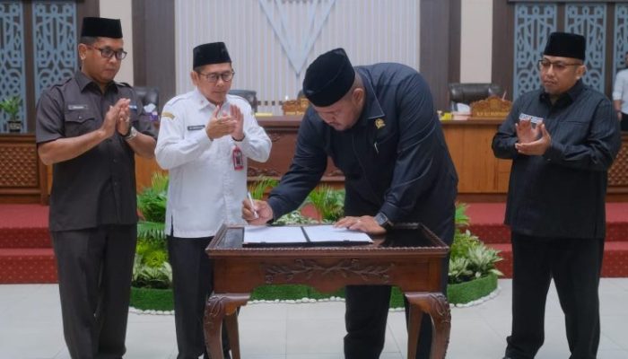 Penyampaian Rekomendasi LKPj Kepala Daerah Kabupaten Banjar 2024