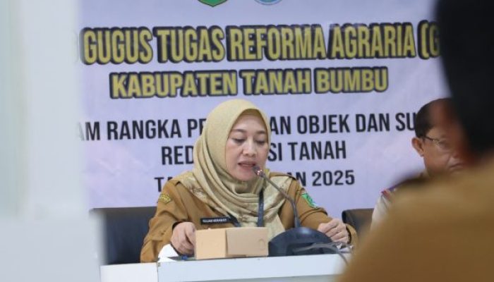 Sidang GTRA Tanah Bumbu Bahas Redistribusi Tanah Tahun 2025