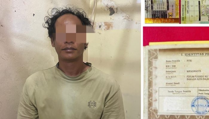 Pria Asal Banjarmasin Ditangkap, Jual Mobil Bodong Rp95 Juta