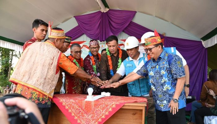 Bupati Lamandau Apresiasi PLN atas Keberhasilan Melistriki Dua Desa di Kecamatan Menthobi Raya