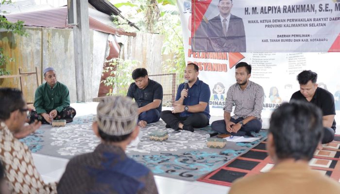 Reses Alpiya Rakhman di Desa Barakat Mufakat, Warga Harapkan Solusi Drainase dan Air Bersih