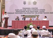 Supian HK Hadiri Pembukaan Training Center Kafilah MTQ Kabupaten Hulu Sungai Utara