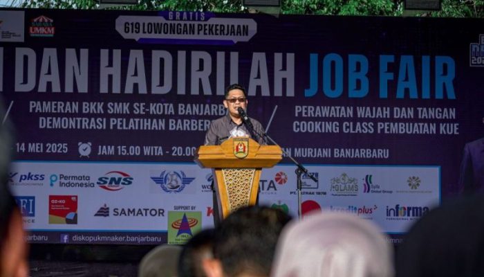 Melalui Naker Fest 2025, Banjarbaru Dorong Penyerapan Tenaga Kerja dan Sinergi SMK-Industri
