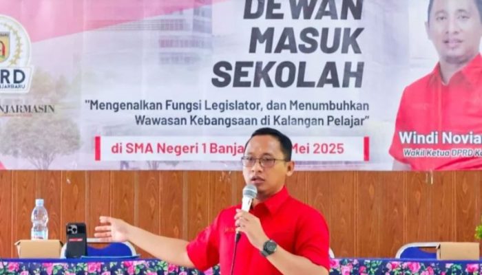 Wakil Ketua DPRD Banjarbaru Edukasi Siswa SMAN 1 Banjarbaru, Program Dewan Masuk Sekolah