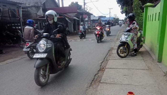 Uji Coba Pemasangan Speed Bump, Dishub Kabupaten Banjar Tunggu Respon Masyarakat