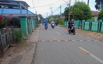 Pemasangan Speed Bump Oleh Dishub Kabupaten Banjar Tidak Diketahui Pihak Sekolah
