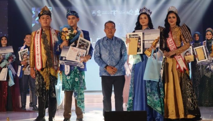 Muhammad Irfan Perdana dan Jackleen Dominique Santa Terpilih Sebagai Putra dan Putri Pariwisata Kalimantan Selatan 2025