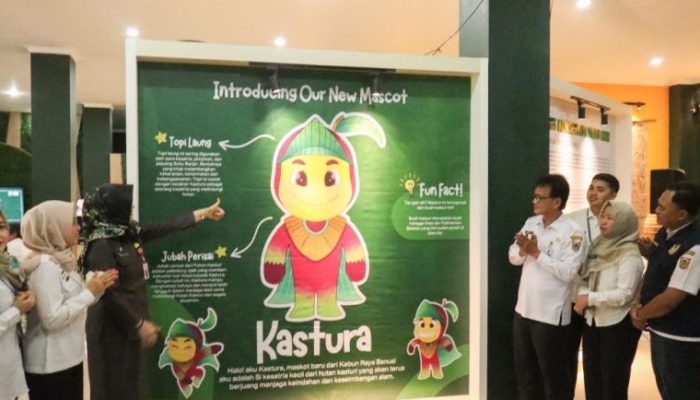Peluncuran Maskot Baru Kebun Raya Banua