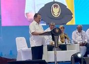 Pangeran Khairul Saleh saat memberikan pemikiran tentang manfaat besar pembentukan koperasi merah putih di Indonesia lebih khususnya untuk Kalimantan Selatan, Rabu (21/5/2025). (Foto: Koranbanjar.net)