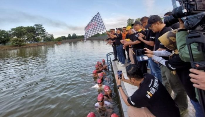 Banua Triathlon Challenge di Bukit Batu Kecamatan Aranio