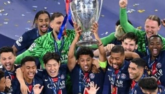 Kandaskan Inter Milan, PSG Juara Liga Champions Pertama Kali
