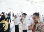 Bupati Barito Kuala Bahrul Ilmi Hadiri Pengukuhan Pengurus Kadin Kabupaten Barito Kuala