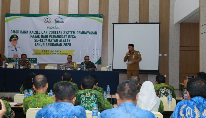 Bupati Bahrul Ilmi Buka Pelatihan CMSP dan Coretax