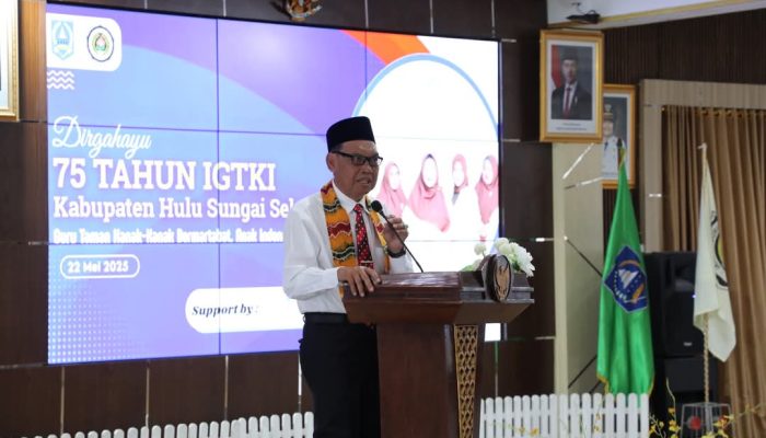 Wabup Doakan IGTKI HSS Terus Eksis Jawab Tantangan Zaman di Dunia Pendidikan